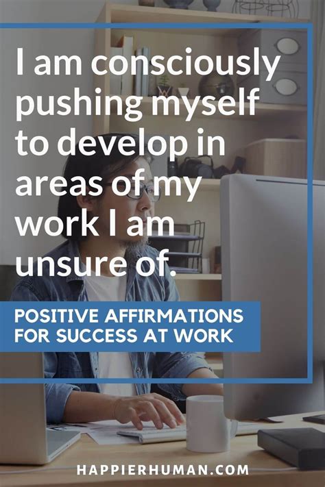 100 Positive Affirmations for Success at Work [New for 2024] - Happier ...