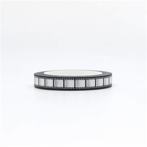 Black and White Film Strip Washi Tape Slim Movie Reel Paper - Etsy