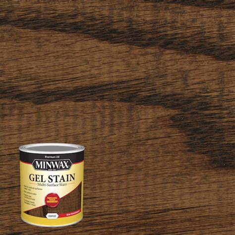 Minwax Gel Stain Coffee Oil-Based Interior Stain (Quart) in the Interior Stains department at ...