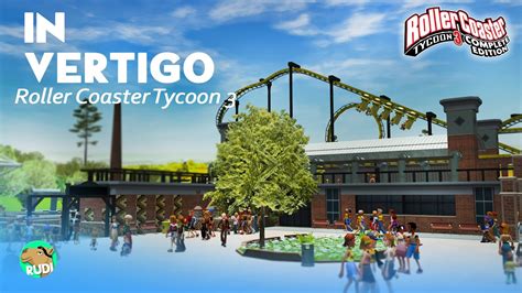 Roller Coaster Tycoon 3 Complete Edition In-Vertigo - B&M inverted ...