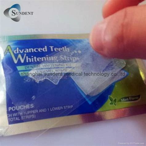 Dental Teeth Whitening Strips with Non Peroxide Teeth Whitening Strip ...