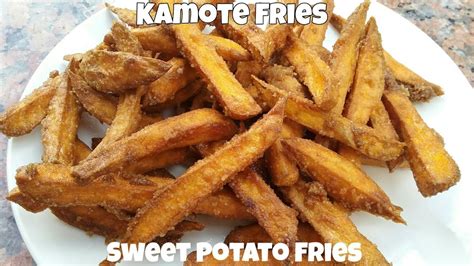 Kamote Fries | Camote fries |Sweet Potato Fries | How to Make Kamote Fries with Sugar - YouTube