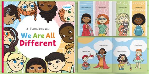 We Are All Different eBook | EYFS Diversity Storybooks