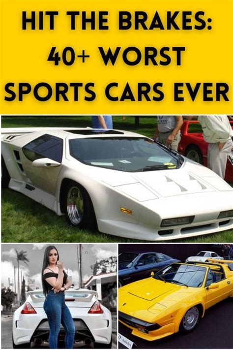 Hit the Brakes: 40+ Worst Sports Cars Ever in 2023 | Sports cars ...