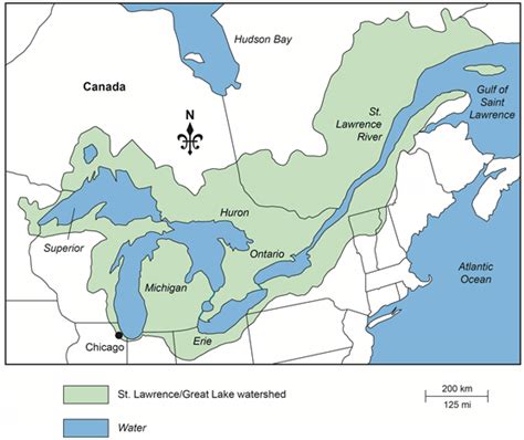 Saint Lawrence River Map - Black Sea Map