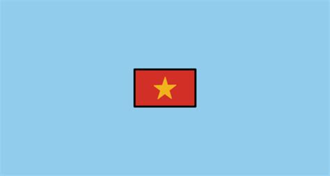 🇻🇳 Flag: Vietnam Emoji on OpenMoji 14.0