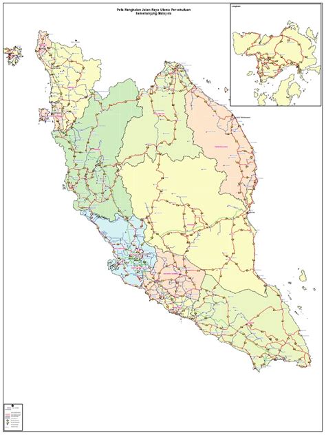 Road Map Semenanjung Malaysia | PDF