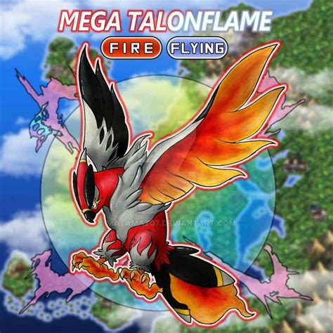 Mega Talonflame by Matamat07 on DeviantArt | Pokemon teams, Pokemon ...