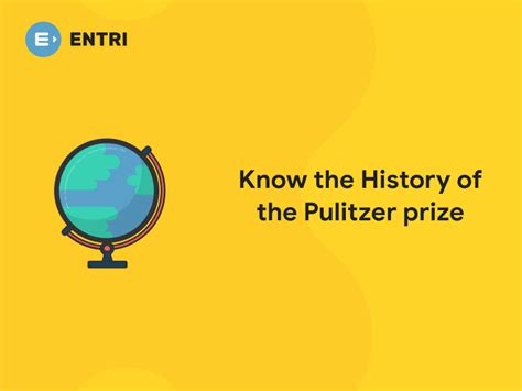 Know the History of the Pulitzer prize - Entri Blog