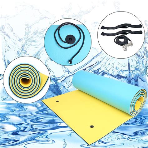 Winado Floating Pad 18 x 6 Ft Water Floating Mat, Suit for Lake River ...