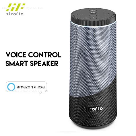 Voice Control Smart Speaker Bluetooth Wireless Music Player Radio with ...