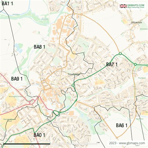 TROWBRIDGE of WILTSHIRE Files. Digital Mapping Solutions Vector Street Map