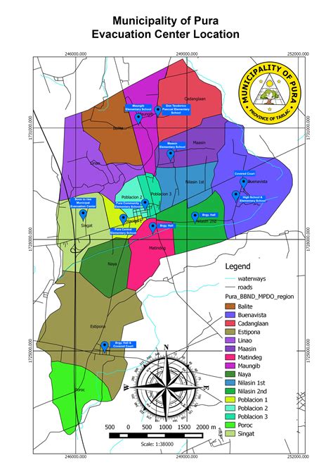 Tarlac City Barangay Map