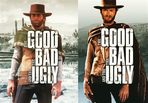 I Recreated The final duel scene from The Good, the Bad and the Ugly on Red Dead Redemption 2 ...