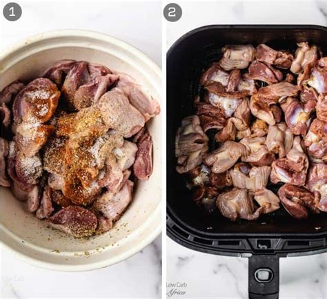 Air Fryer Chicken Gizzards - Low Carb Africa