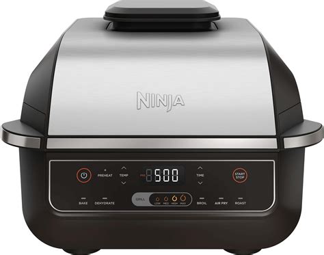 Ninja Foodi 6-in-1 Countertop Indoor Grill with 4-quart Air Fryer ...