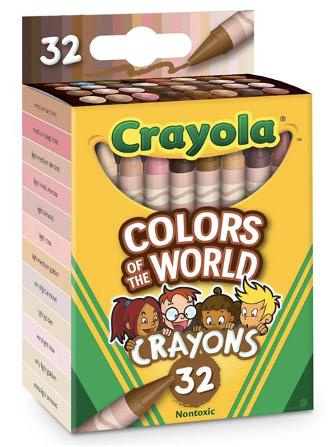 Crayola Announces New “Colors of the World” Crayons To Help Advance ...