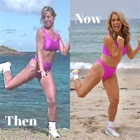 Denise Austin, 66, flaunts fit form in same pink bikini she wore in the '90s