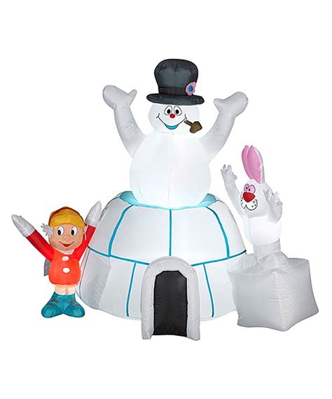 Frosty the Snowman Igloo Airblown Inflatable Lawn Décor | Frosty the snowmen, Best christmas ...