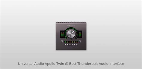 5 Best Thunderbolt Audio Interfaces in 2024