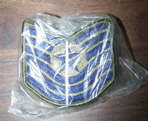 12-PACK U.S. AIR Force Rank Patches, Master Sergeant, Subdued, U.s. Issue *Nice* $3.25 - PicClick