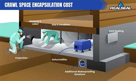 Crawl Space Encapsulation Cost Explained | The Real Seal LLC