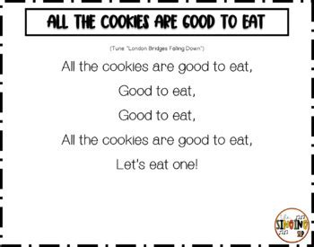 Cookie Song for Attributes, Pronouns, and Concepts one/all: BOOM Version