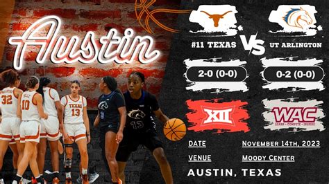 No. 11 Texas vs UT Arlington | NCAA Women's Basketball | 11.14.23 - YouTube