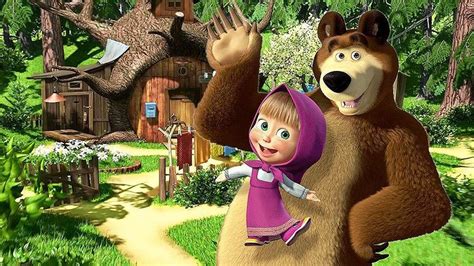 Cartoon "Masha and the Bear" will be launched on Central Television of ...