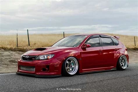 Subaru impreza wrx sti hatchback slammed | Subaru, Subaru wagon, Subaru ...