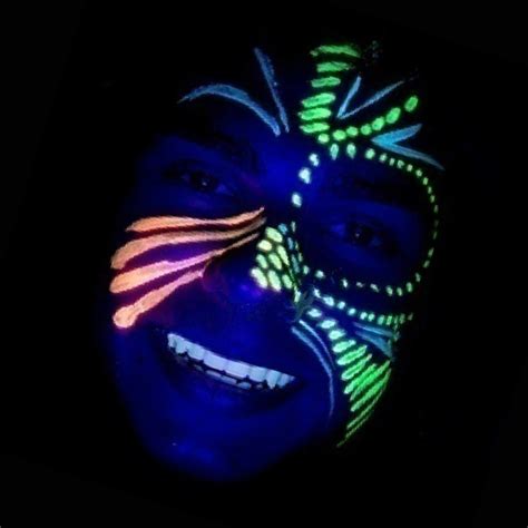 Glow in the Dark Body and Face Painting Set