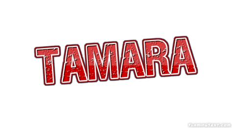 Tamara Logo | Free Name Design Tool from Flaming Text