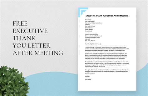 FREE Meeting Letter Templates - Download in Word, Google Docs, PDF, Apple Pages, Outlook ...