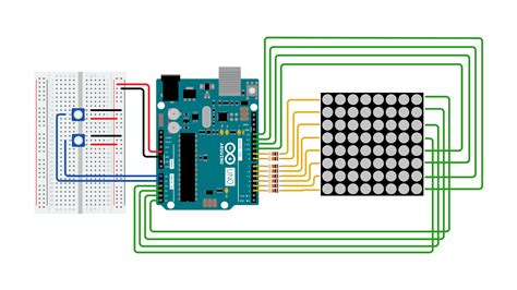 Control an 8x8 matrix of LEDs. | Arduino Documentation