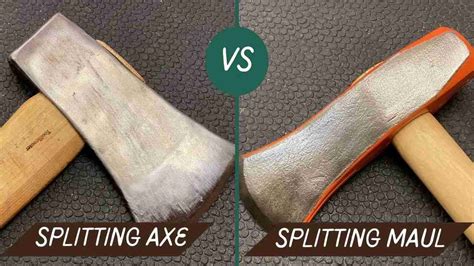 Splitting Axe vs Maul, which would you choose, and why? - YouTube