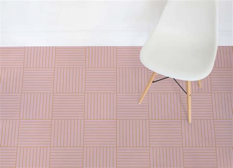 Geometric Stripe Tiles Vinyl Flooring | Striped tile, Vinyl flooring ...