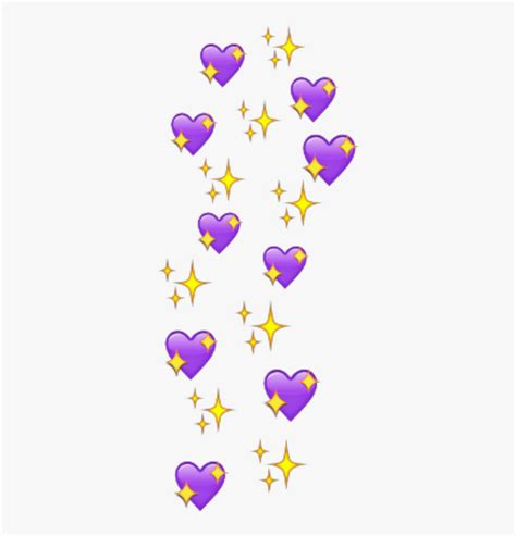 #purple #heart #hearts #emoji #emojis #heartemoji #aesthetic - Overlays ...