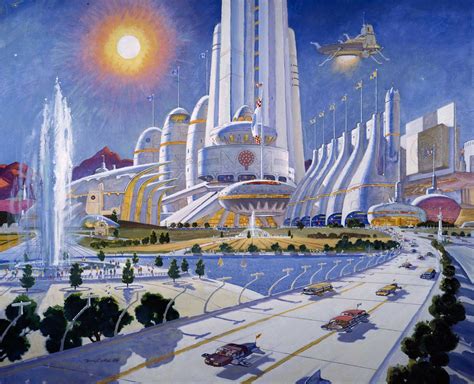 The Art of Robert McCall | Retro futurism, Retro futuristic, Futurism art