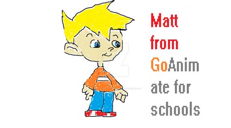 Matt From GoAnimate 4 schools by OddSquadAgentTrinity on DeviantArt