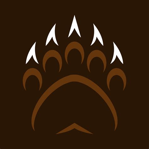 Grizzly bear claw vector illustration 506817 Vector Art at Vecteezy