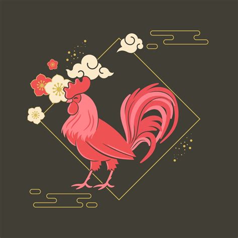 Free Art - Year of the Rooster Chinese Zodiac | Mixkit