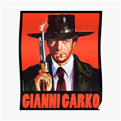 "Gianni Garko - Sartana Spaghetti Western" Poster for Sale by adriangemmel | Redbubble