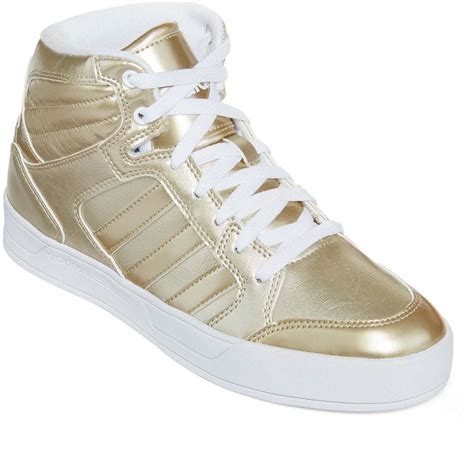 Adidas NEO Raleigh Women's Basketball Shoes | Gold Workout Clothes ...