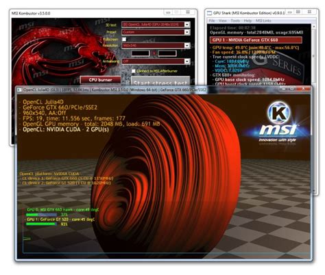 MSI Kombustor 3.5.0 released, New GPU Computing Tests Added (Updated: v3.5.1.0 + v2.5.9) | Geeks3D