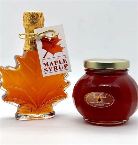 Raw Honey & Maple Syrup Packs – Organic Farm Land, Raw Honey, Maple Syrup, Maine – USA