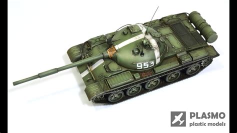 T-62 1/72 Trumpeter - Tank Model - YouTube