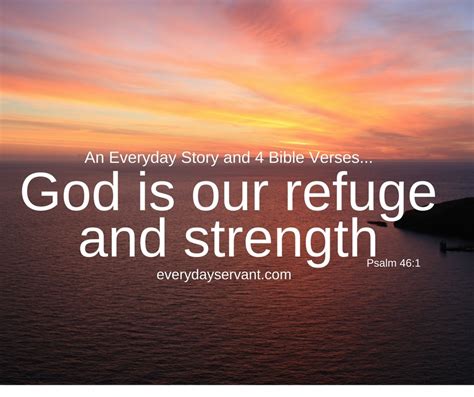 God is our Refuge and Strength - Everyday Servant