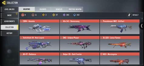 SOLD - CODM 11 Mythic (8maxed), 57 legendary weapons ( Maxed spectre ) - EpicNPC