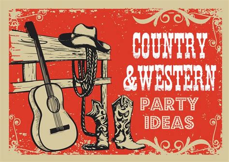 Country & Western Themed Party: Embrace the Wild West!