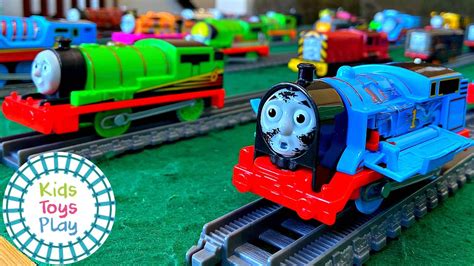 Thomas and Friends Trackmaster and Tomy Toy Train Collection | It's ...